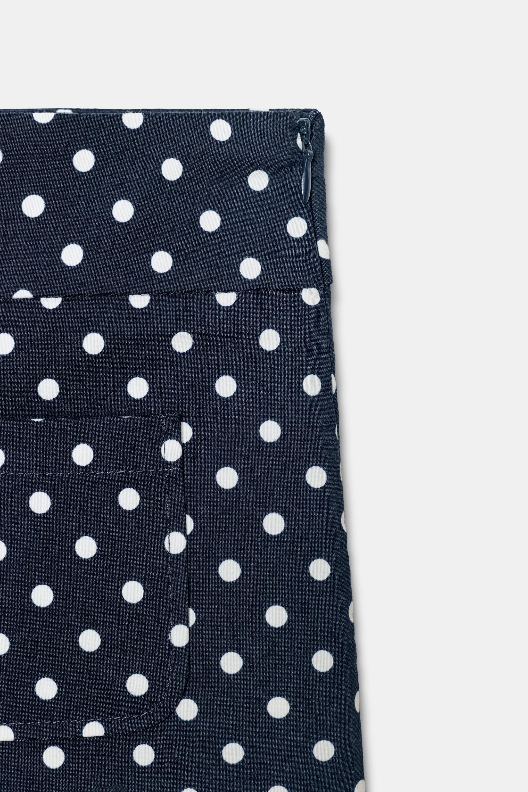 SHORT MINI À POIS